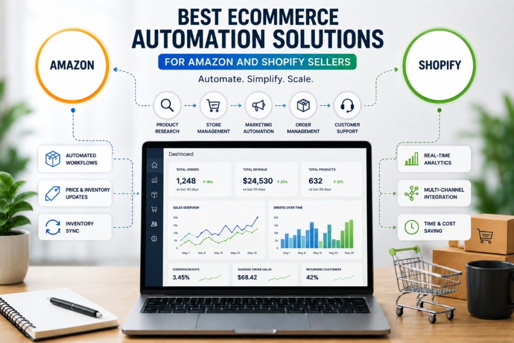 Best Ecommerce Automation Solutions for Amazon and Shopify Sellers