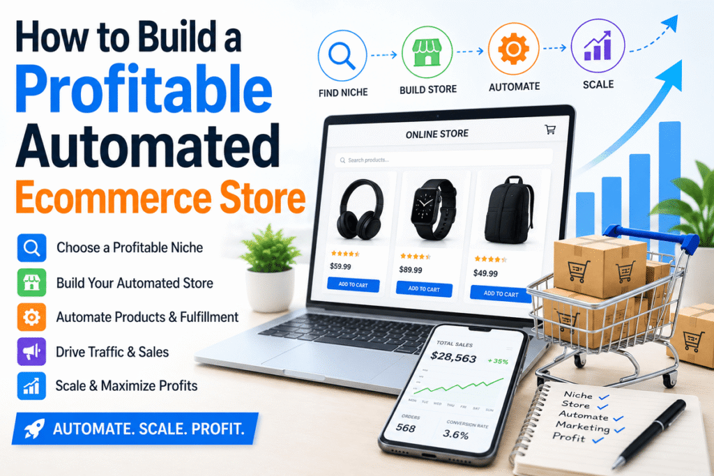 How to Build a Profitable Automated Ecommerce Store