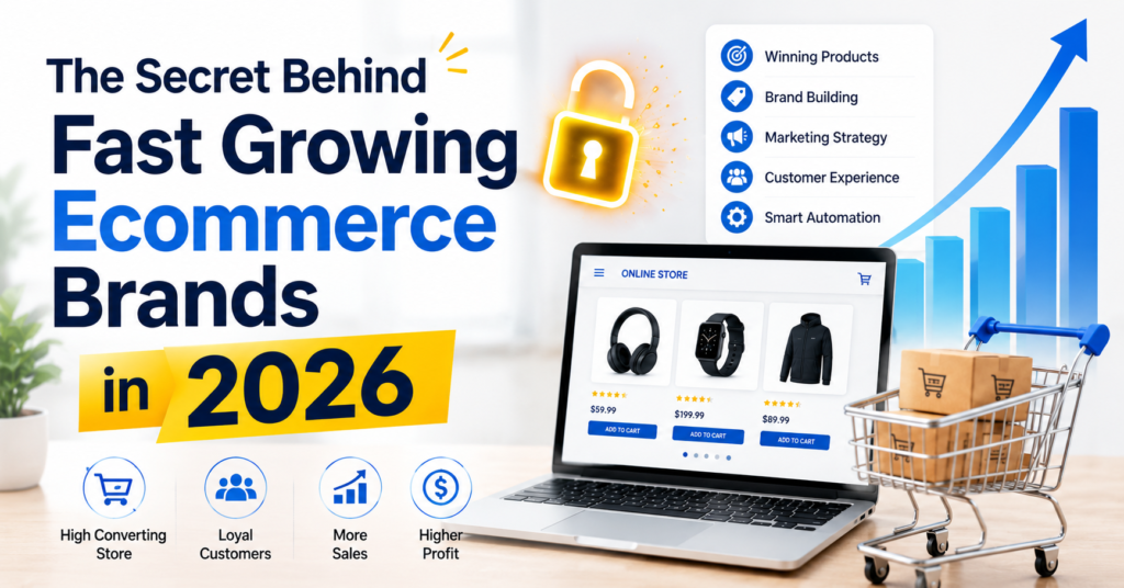 The Secret Behind Fast Growing Ecommerce Brands in 2026