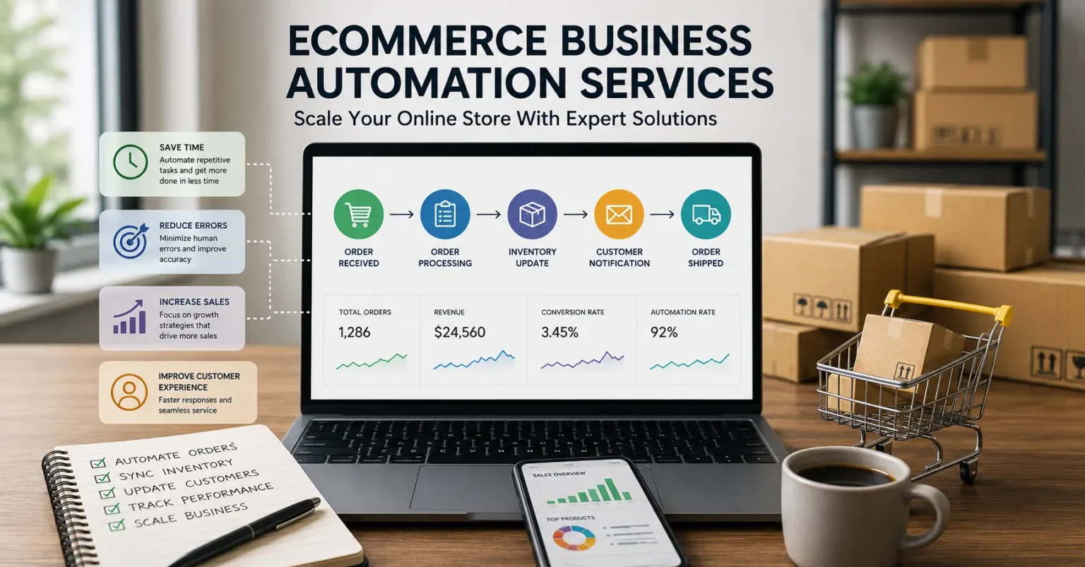 Ecommerce Business Automation Services: Scale Your Online Store With Expert Solutions
