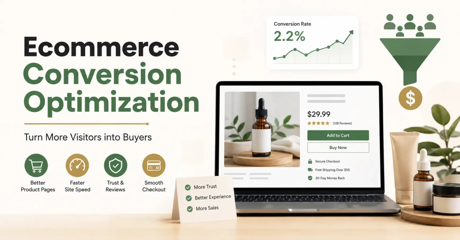 Ecommerce Conversion Optimization: Turn More Visitors into Buyers