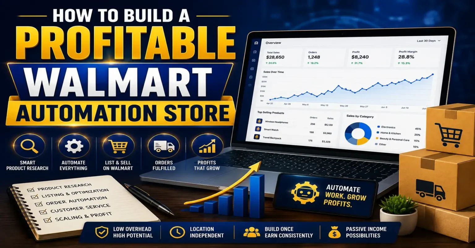 How to Build a Profitable Walmart Automation Store