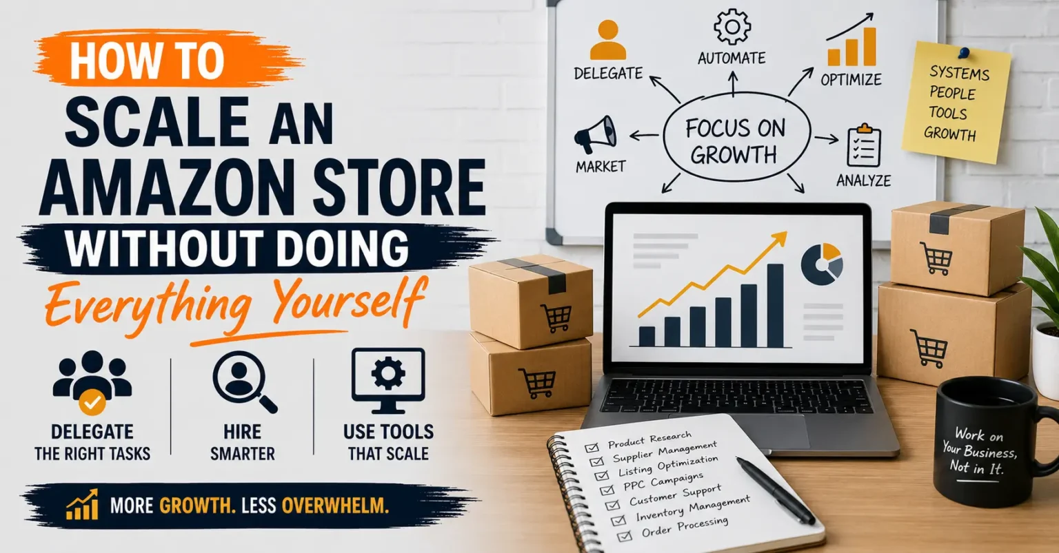 How to Scale an Amazon Store Without Doing Everything Yourself