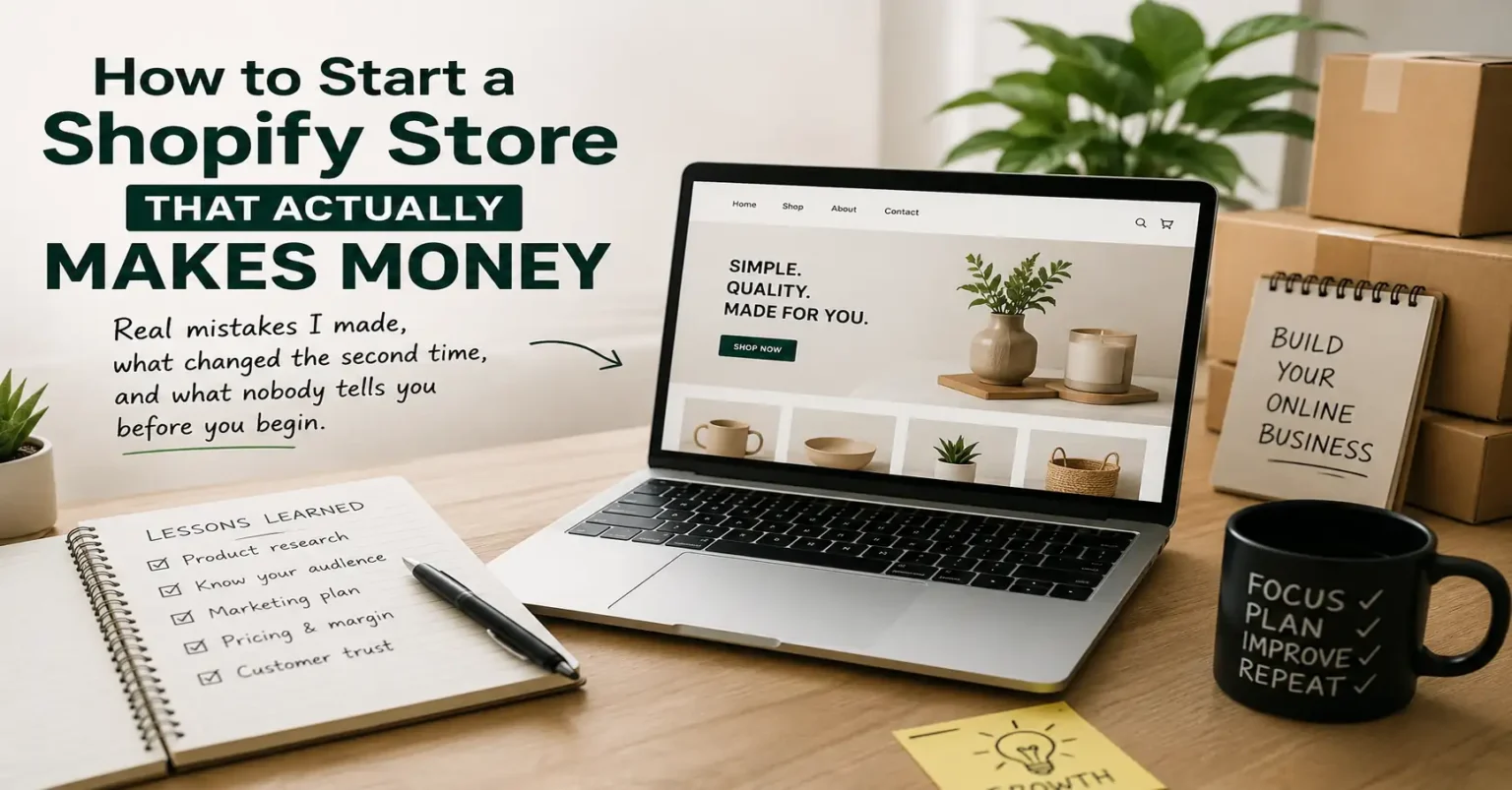 How to Start a Shopify Store That Actually Makes Money