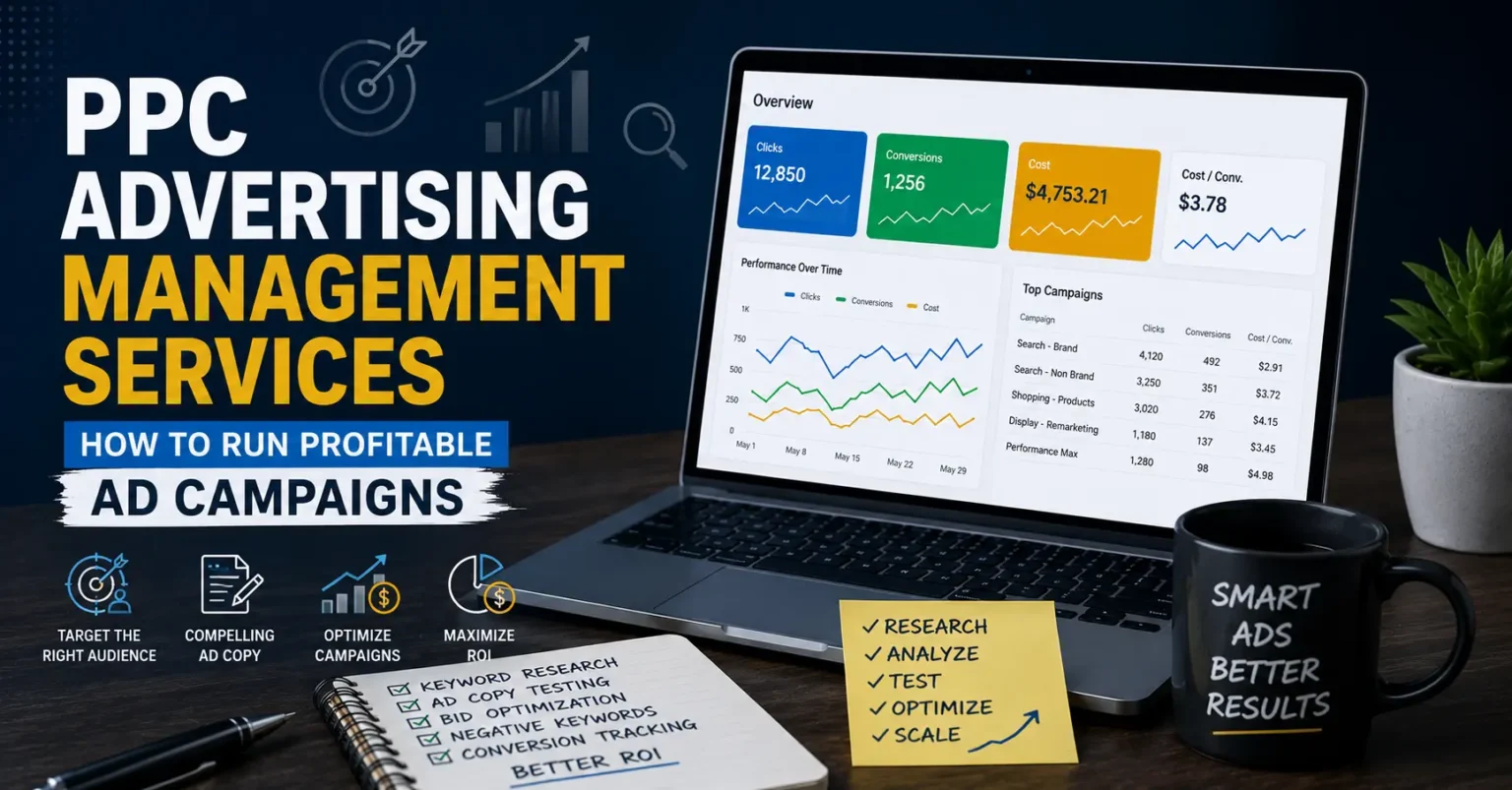 PPC Advertising Management Services: How to Run Profitable Ad Campaigns