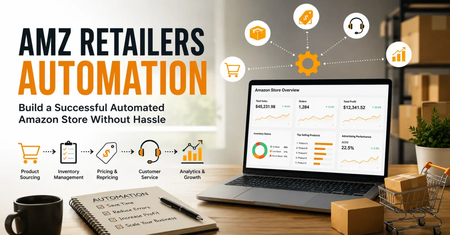AMZ Retailers Automation: Build a Successful Automated Amazon Store Without Hassle