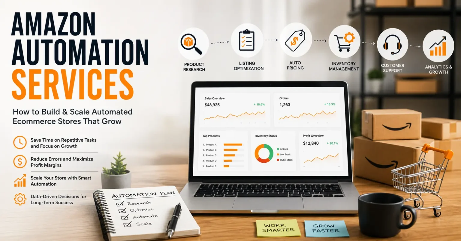 Amazon Automation Services: How AMZ Retailers Helps Build & Scale Automated Ecommerce Stores