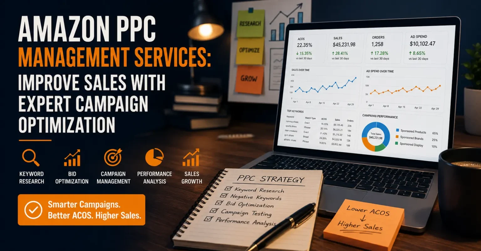 Amazon PPC Management Services: Improve Sales With Expert Campaign Optimization