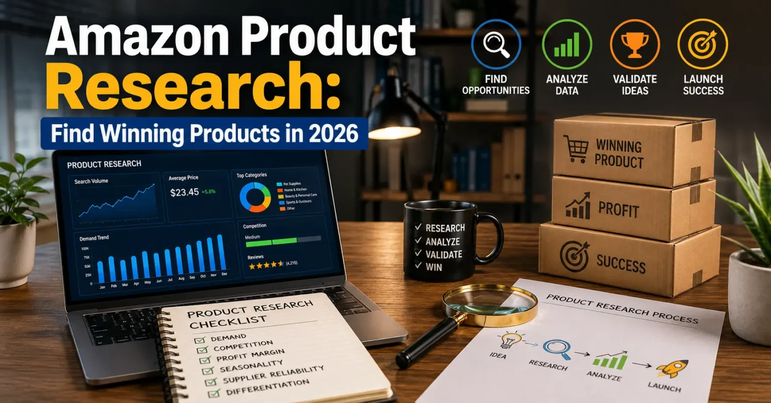 Amazon Product Research: Find Winning Products in 2026