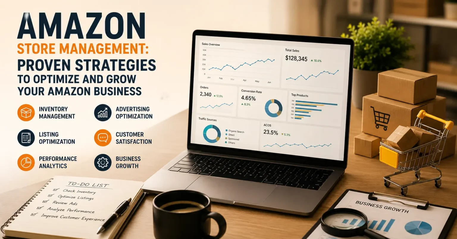 Amazon Store Management: Proven Strategies to Optimize and Grow Your Amazon Business