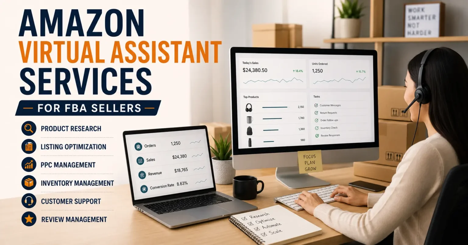 Amazon Virtual Assistant Services for FBA Sellers
