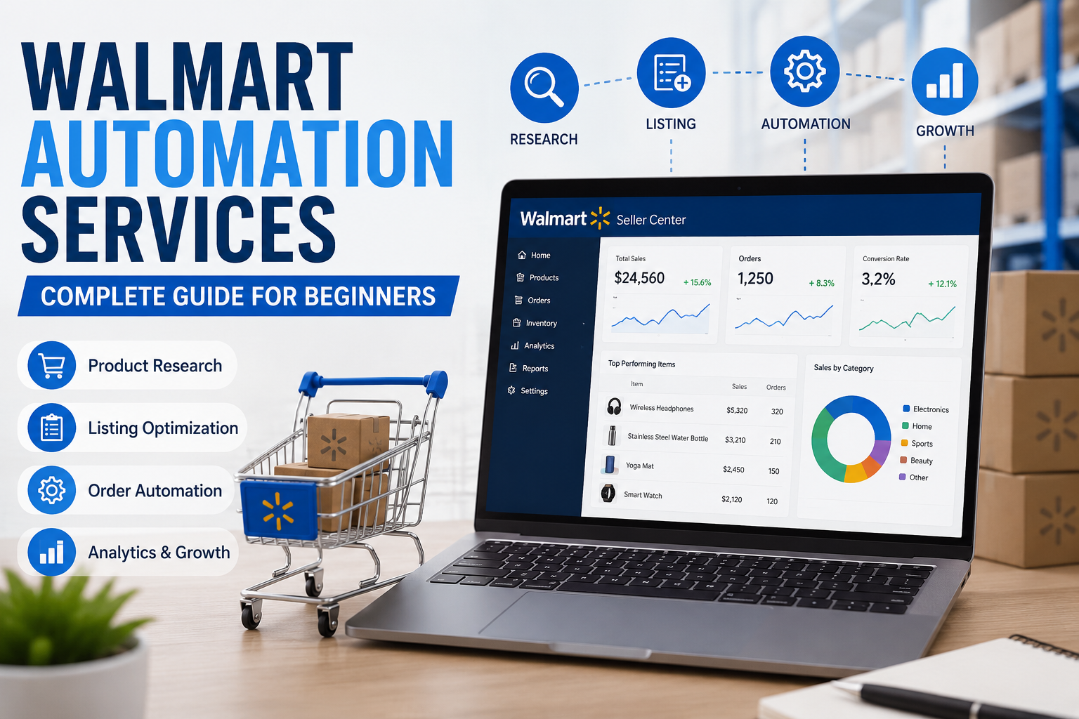 Walmart Automation Services: Complete Guide for Beginners
