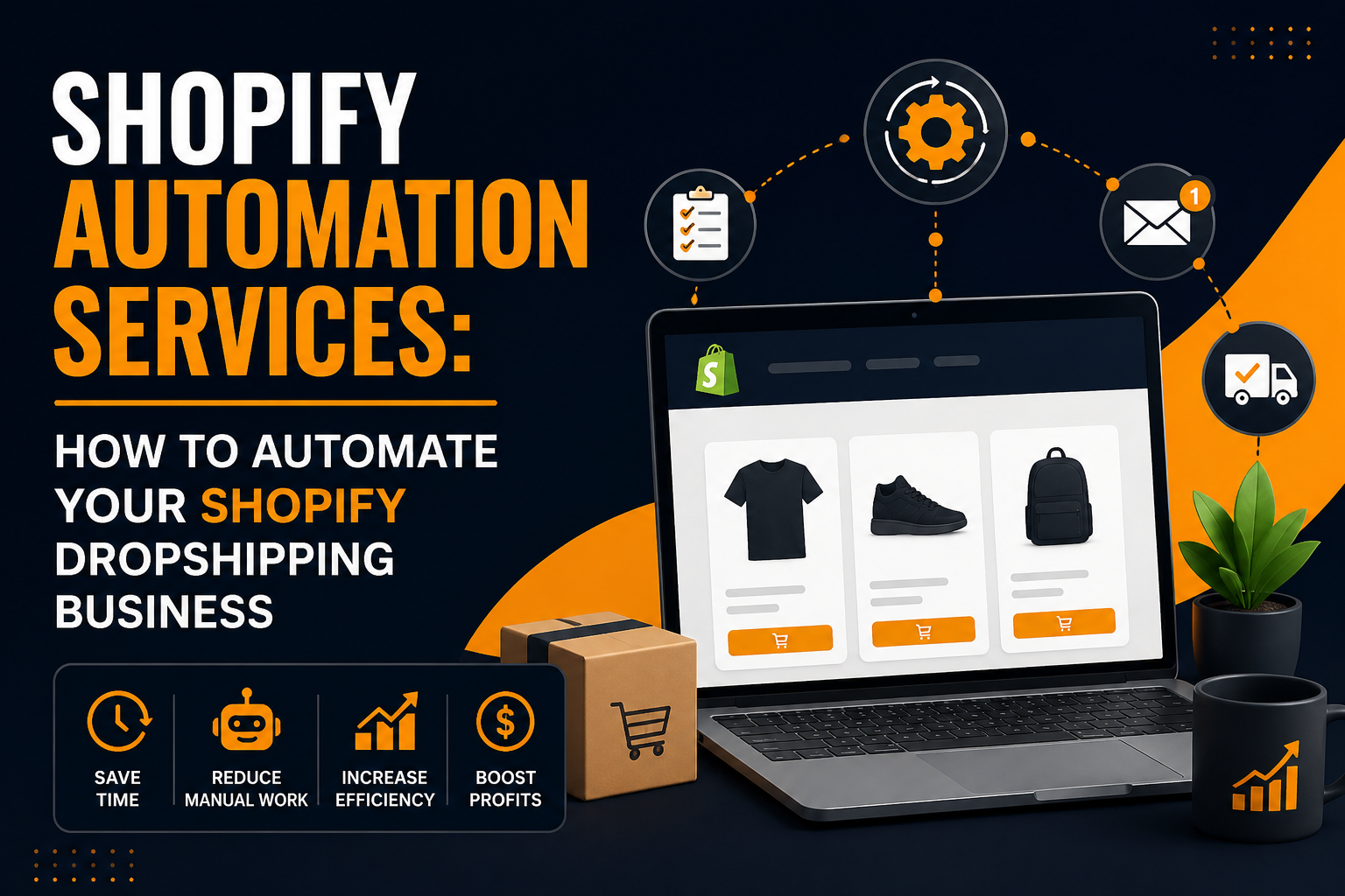 Shopify Automation Services: How to Automate Your Shopify Dropshipping Business