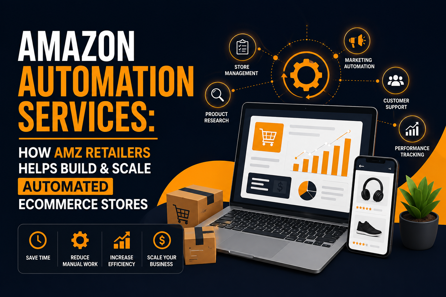 Amazon Automation Services: How AMZ Retailers Helps Build & Scale Automated Ecommerce Stores